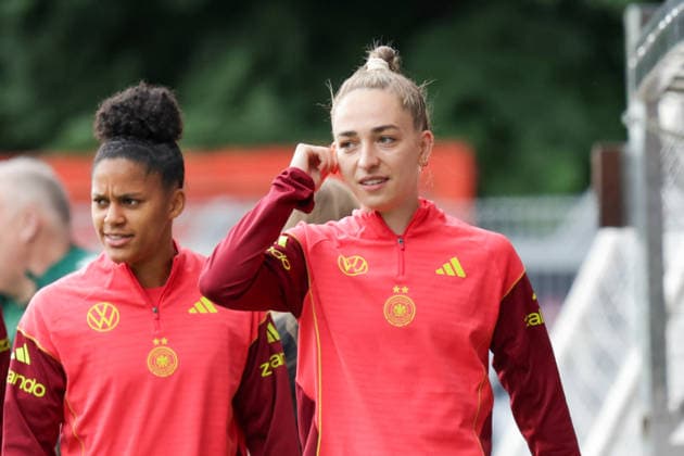03 06 2026, xgrfx, Football DFB Media Dates, German Womens National Team Training v l Sophia Kleinherne German Womens National Team DFL DFB REGULATIONS PROHIBIT ANY USE OF PHOTOGRAPHS as IMAGE SEQUENCES and or QUASI VIDEO Cologne
