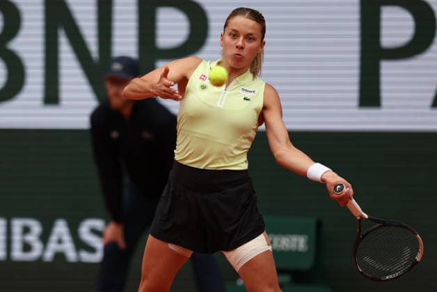 ROLAND GARROS 2026 Thierry Larret MAXPPP - PARIS (75) 03 06 2026 Thierry Larret Maxppp. Tennis. Roland Garros 2026. Internationaux de France de tennis. Stade Roland Garros, Paris (75). Le 3 Juin. Court Philippe CHATRIER : Anna KALINSKAYA (RUS) vs Maja CHWALINSKA (POL). PARIS (75) STADE ROLAND GARROS PARIS ILE DE FRANCE FRANCE  Copyright: xMAXPPPxThierryxLarretx TLR202606030804 TLR202606030804