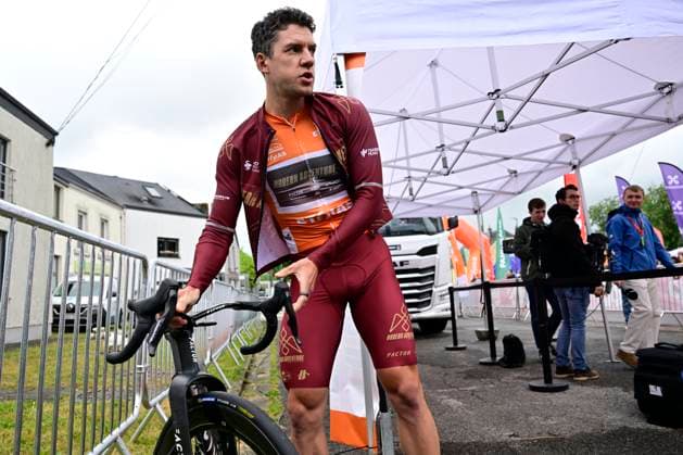 Tour de Wallonie 2026 Stage 3 VAUX-SUR-SÛRE, BELGIUM - JUNE 03 : Oliver Ben (NZL) of Modern Adventure Pro Cycling pictured during stage 3 of the 47th edition of Ethias Tour de Wallonie an UCI ProSeries 2.Pro cycling road race stage for Men Elite of 176.9 km with start in Habay and finish in Vaux-sur-Sûre on June 3, 2026 in Vaux-sur-Sûre, Belgium, 03 06 2026 ( Motordriver Pieter Van Herzele - Vaux-sur-Sûre Belgium  Copyright: xSesx