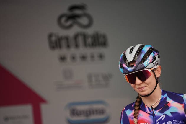 Germany™s Antonia Niedermaier of Canyon SRAM Zondacrypto™s during Stage 5 of the Giro d™Italia Women, from Longarone to Santo Stefano di Cadore, Italy, Wednesday, June 3, 2026  Copyright: xMarcoxAlpozzi LaPressex
