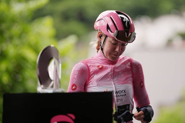 Netherlands™s Anna van der Breggen of Team SD Worx - Protime™s (pink jersey) during Stage 5 of the Giro d™Italia Women, from Longarone to Santo Stefano di Cadore, Italy. Wednesday June 3, 2026  Copyright: xMarcoxAlpozzi LaPressex