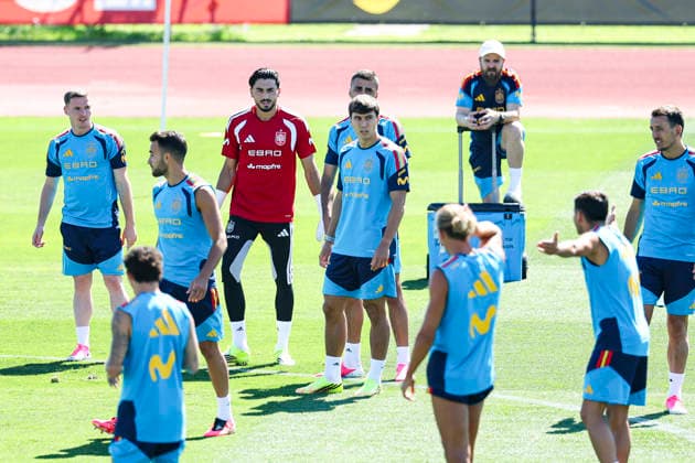 Football, FIFA World Cup 2026, Spain national team, Training