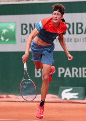 Thilo Behrmann AUT , Boys Singles, Boys Singles Tennis French Open 2026 Roland Garros Paris France 3 June 2026 Copyright: xJuergenxHasenkopfx