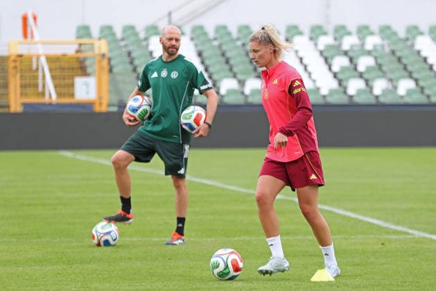 DFB U23 womens national team training Germany, 03 06 26 Julia Landenberger 21, RB Leipzig soccer, DFB U23 womens national team Germany trains on 03 06 26 at Alfred Kunze Sportpark Leipzig Leutzsch Copyright: xBEAUTIFULxSPORTS JanxKaeferx