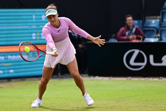 Tennis Lexus Birmingham Open Tatiana Maria of Germany returns during the Lexus Birmingham Open WTA125 ATP, Tennis Herren Challenger tennis at Edgbaston Priory Club, Birmingham, UK on 3 June 2026. Birmingham Edgbaston Priory Club West Midlands UK Editorial use only , Copyright: xDennisxGoodwinx PSI-24320-0017