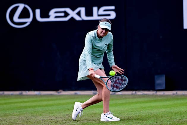 Tennis Lexus Birmingham Open Linda Fruhvirtova of the Czech republic returns during the Lexus Birmingham Open WTA125 ATP, Tennis Herren Challenger tennis at Edgbaston Priory Club, Birmingham, UK on 3 June 2026. Birmingham Edgbaston Priory Club West Midlands UK Editorial use only , Copyright: xDennisxGoodwinx PSI-24320-0030