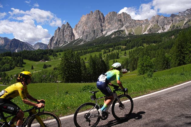 Italy™s Irene Affolati of Aromitalia Vaiano™s during Stage 5 of the Giro d™Italia Women, from Longarone to Santo Stefano di Cadore, Italy. Wednesday June 3, 2026  Copyright: xMarcoxAlpozzi LaPressex