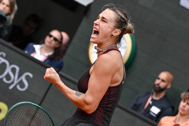 Tennis -Internationaux de France - Roland Garros 2026 - ITF - 03 06 2026 - Tennis -Internationaux de France - Roland Garros 2026 - ITF - 03 06 2026 - Aryna Sabalenka - Bielorussie ParisFrance  Copyright: xChryslenexCaillaud Psnewzx