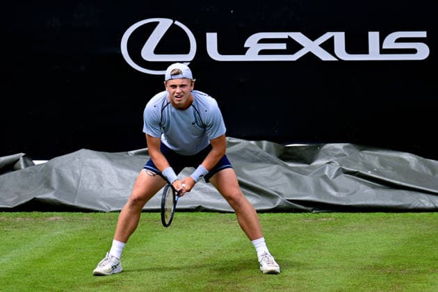 Tennis Lexus Birmingham Open Felix Gill of Great Britain during the Lexus Birmingham Open WTA125 ATP, Tennis Herren Challenger tennis at Edgbaston Priory Club, Birmingham, UK on 3 June 2026. Birmingham Edgbaston Priory Club West Midlands UK Editorial use only , Copyright: xDennisxGoodwinx PSI-24320-0040