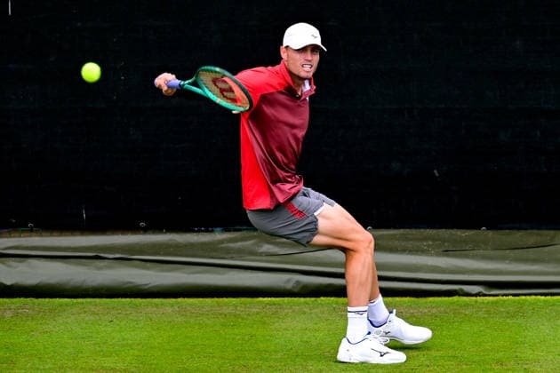 Tennis Lexus Birmingham Open Christopher O Connell of Australia returns during the Lexus Birmingham Open WTA125 ATP, Tennis Herren Challenger tennis at Edgbaston Priory Club, Birmingham, UK on 3 June 2026. Birmingham Edgbaston Priory Club West Midlands UK Editorial use only , Copyright: xDennisxGoodwinx PSI-24320-0057