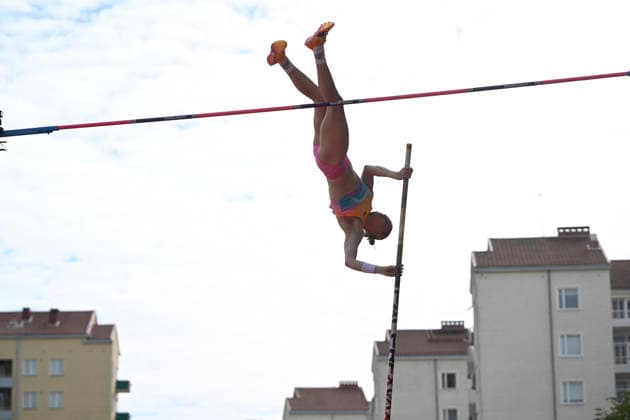 LKS 20260603 Wilma Heltelä of Finland competes in women s pole vault during World Athletics Continental Tour Gold event Paavo Nurmi Games in Turku, Finland on June 3 , 2026. - ANTTI AIMO-KOIVISTO Turku Finland qfbedxAecGY  Copyright: xAnttixAimo-Koivistox qfbedxAecGY