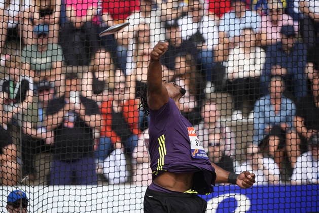 Roje Stona of Jamaica Men Discus Throw** during the World Athletics Continental Tour Paavo Nurmi Games at the Turku Sports Park stadium in Turku, Finland June 3. 2026.  Copyright: xKallexParkkinenx NP24kp0437