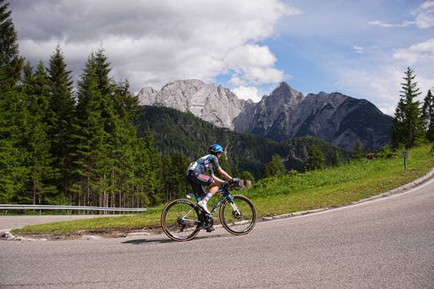 Spain™s Mireia Benito Pellicer of Ag Insurance - Soudal Team™s during Stage 5 of the Giro d™Italia Women, from Longarone to Santo Stefano di Cadore, Italy. Wednesday June 3, 2026  Copyright: xMarcoxAlpozzi LaPressex