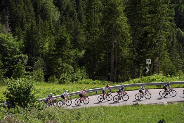 Netherlands™s Anna van der Breggen of Team SD Worx - Protime™s (pink jersey) during Stage 5 of the Giro d™Italia Women, from Longarone to Santo Stefano di Cadore, Italy. Wednesday June 3, 2026  Copyright: xMarcoxAlpozzi LaPressex