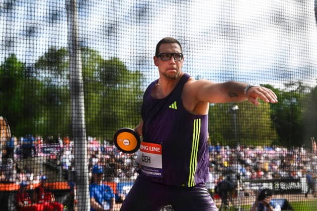 LKS 20260603 Kristjan Ceh of Slovenia competes in men s discus throw during World Athletics Continental Tour Gold event Paavo Nurmi Games in Turku, Finland on June 3 , 2026. - ANTTI AIMO-KOIVISTO Turku Finland B7HeyR69HzY  Copyright: xAnttixAimo-Koivistox B7HeyR69HzY