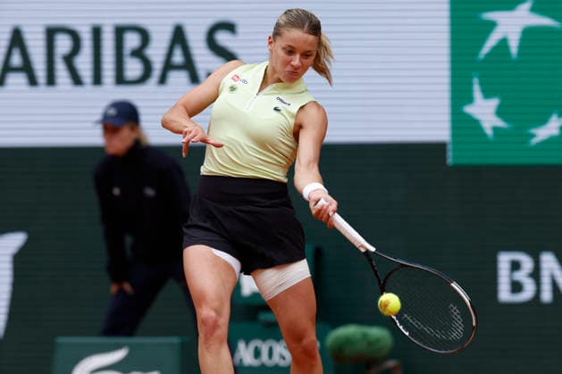 June 3, 2026, Paris, Paris, France: Maja CHWALINSKA (POL ) in action during the tennis Grand Slam of Roland Garros 2026, at Roland Garros Stadium - on June 3 2026 .Paris - France Tennis Grand Slam Of Roland Garros 2026 Match Between JAnna KALINSKAYA (RUS) And Maja CHWALINSKA (POL  - ZUMAb253 20260603_zsp_b253_058 Copyright: xLoicxBaratouxx