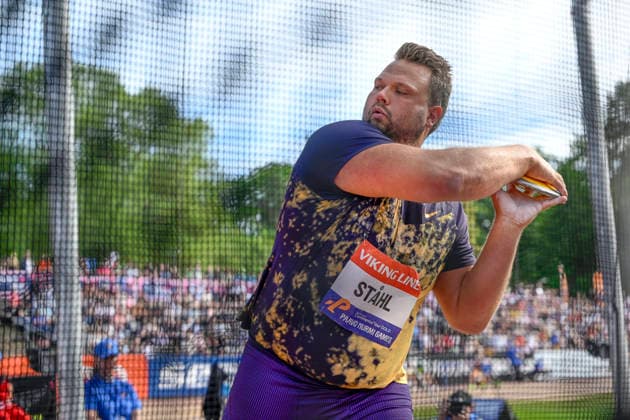 LKS 20260603 Daniel Stahl of Sweden competes in men s discus throw during World Athletics Continental Tour Gold event Paavo Nurmi Games in Turku, Finland on June 3 , 2026. - ANTTI AIMO-KOIVISTO Turku Finland dg8nAga4Plw  Copyright: xAnttixAimo-Koivistox dg8nAga4Plw