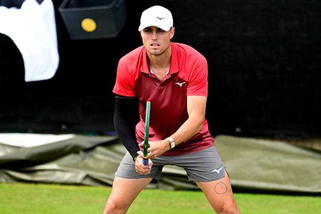 Tennis Lexus Birmingham Open Kamil Majchrzak of Poland during the Lexus Birmingham Open WTA125 ATP, Tennis Herren Challenger tennis at Edgbaston Priory Club, Birmingham, UK on 3 June 2026. Birmingham Edgbaston Priory Club West Midlands UK Editorial use only , Copyright: xDennisxGoodwinx PSI-24320-0080