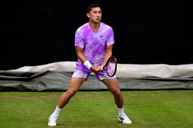 Tennis Lexus Birmingham Open James McCabe of Australia during the Lexus Birmingham Open WTA125 ATP, Tennis Herren Challenger tennis at Edgbaston Priory Club, Birmingham, UK on 3 June 2026. Birmingham Edgbaston Priory Club West Midlands UK Editorial use only , Copyright: xDennisxGoodwinx PSI-24320-0084