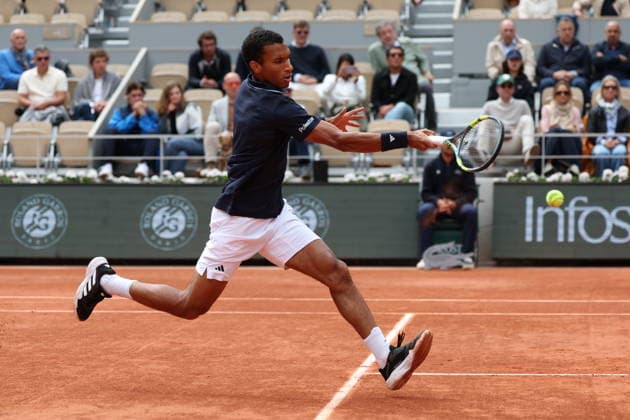ROLAND GARROS 2026 Thierry Larret MAXPPP - PARIS (75) 03 06 2026 Thierry Larret Maxppp. Tennis. Roland Garros 2026. Internationaux de France de tennis. Stade Roland Garros, Paris (75). Le 3 Juin. Court Philippe CHATRIER : Felix AUGER-ALIASSIME (CAN) vs Flavio COBOLLI (ITA). PARIS (75) STADE ROLAND GARROS PARIS ILE DE FRANCE FRANCE  Copyright: xMAXPPPxThierryxLarretx TLR202606031562 TLR202606031562