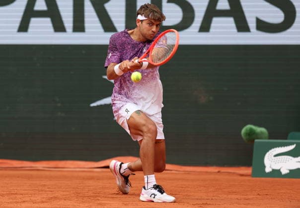 ROLAND GARROS 2026 Thierry Larret MAXPPP - PARIS (75) 03 06 2026 Thierry Larret Maxppp. Tennis. Roland Garros 2026. Internationaux de France de tennis. Stade Roland Garros, Paris (75). Le 3 Juin. Court Philippe CHATRIER : Felix AUGER-ALIASSIME (CAN) vs Flavio COBOLLI (ITA). PARIS (75) STADE ROLAND GARROS PARIS ILE DE FRANCE FRANCE  Copyright: xMAXPPPxThierryxLarretx TLR202606031570 TLR202606031570