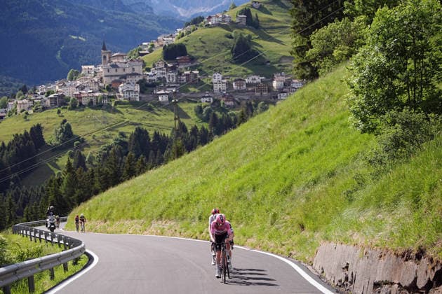 Netherlands™s Anna van der Breggen of Team SD Worx - Protime™s (Pink jersey) during Stage 5 of the Giro d™Italia Women, from Longarone to Santo Stefano di Cadore, Italy. Wednesday June 3, 2026  Copyright: xMarcoxAlpozzi LaPressex