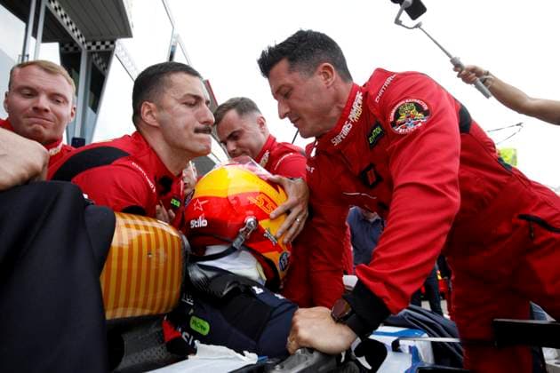 Formel 1, GP Monaco in Monte Carlo EXERCICE EXTRACTION GRAND PRIX PHOTOPQR NICE MATIN Jean François Ottonello ; Monaco ; 03 06 2026 ; Exercice extraction d une formule 1 avec les pompiers de Monaco Monaco, june 3rd 2026 Atmosphere before Monaco GP Monaco France  Copyright: xPHOTOPQR NICExMATIN MAXPPPxJeanxFrançoisxOttonellox 20260603NIM1667 20260603NIM1667