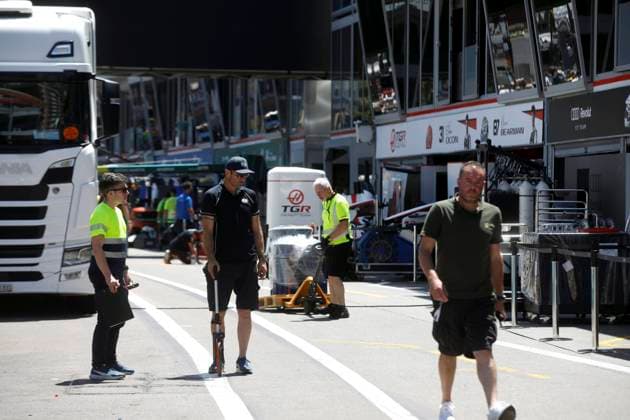 Formel 1, GP Monaco in Monte Carlo AMBIANCE GP MONACO PHOTOPQR NICE MATIN Jean François Ottonello ; Monaco ; 03 06 2026 ; Ambiance au Grand Prix de Monaco, les stands se mettent en place - Monaco, june 3rd 2026 Atmosphere before Monaco GP Monaco France  Copyright: xPHOTOPQR NICExMATIN MAXPPPxJeanxFrançoisxOttonellox 20260603NIM1684 20260603NIM1684