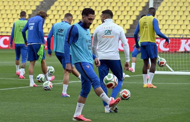 ENTRAINEMENT DES BLEUS A NANTES PHOTOPQR OUEST FRANCE Jerome Fouquet ; NANTES ; 03 06 2026 ; Football. Entrainement de l équipe de France de Football, avant le match contre la Cote d Ivoire à Nantes. Photo: Jérôme Fouquet Ouest-France Nantes, France, juen 3rd 2026 France at training before a friendly match NANTES France  Copyright: xPHOTOPQR OUESTxFRANCE MAXPPPxJeromexFouquetx 20260603OFR1832 20260603OFR1832