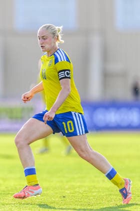 260603 Wilma Leidhammar of Sweden during the U23 womenÂs international friendly football match between Sweden and Norway on June 3, 2026 in Kalmar Photo Suvad Mrkonjic BILDBYRAN COP 170 SM0467 fotboll football soccer fotball u23 under 23 sverige sweden norge norway dam bbeng  Copyright: SUVADxMRKONJIC BB260603SM095