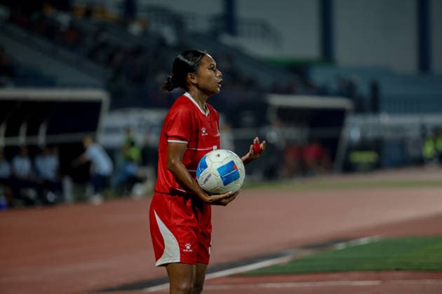 Fußball, Frauen, Testspiel, Indonesien - Singapur Indonesia V Singapore Women s national team, Nationalteam - FIFA Women s Matchday The Indonesia vs Singapore Women s National Team match takes place at the FIFA Women s Matchday event at Arcamanik Stadium in Bandung City, Indonesia, on June 3, 2026. Bandung Indonesia  Copyright: xRyanxSuherlanx originalFilename:suherlan-indonesi260603_np1ZD.jpg