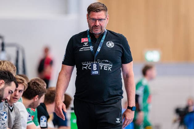 Aaron Ziercke GWD Minden, Coach is disappointed GER, GWD Minden vs THW Kiel, Handball, 1 Bundesliga, 33 Matchday, Season 2025 2026, 03 06 2026 GER, GWD Minden vs THW Kiel, Handball, 1 Bundesliga, 33 Matchday, Season 2025 2026, 03 06 2026 Minden Copyright: xEibner-Pressefoto JanxRollingerx EP_JSK