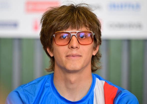 Kanu, ICF Slalom Weltcup in Prag - Troja, PRessekonferenz Czech canoeist Matyas Novak attends a press conference, PK, Pressekonferenz prior to ICF Canoe Slalom World Cup 2026 on June 3, 2026, in Prague, Czech Republic. World Cup slalom races to be held June 5-7 in Troja, Prague. (CTKxPhoto RomanxVondrous) CTKPhotoP2026060306155  CTKPhotoP2026060306155