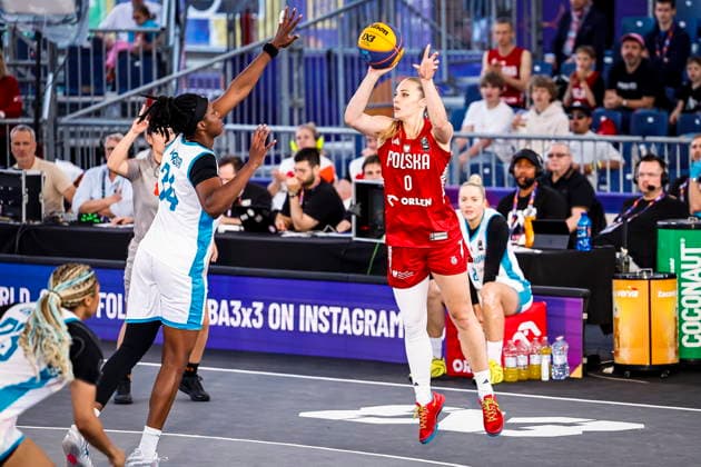 Basketball, FIBA 3x3 WM in Warschau, Frauen, Polen - Aserbaidschan #2 WARSZAWA 03.06.2026 KOSZYKOWKA 3X3 MISTRZOSTWA SWIATA AZERBEJDZAN - POLSKA WORLD CUP BASKETBALL 3X3 2026 AZERBAIJAN - POLAND NZ aleksandra ziemborska, FOT. TOMASZ SOKOLOWSKI 058SPORT.PL NEWSPIX.PL --- newspix.pl 