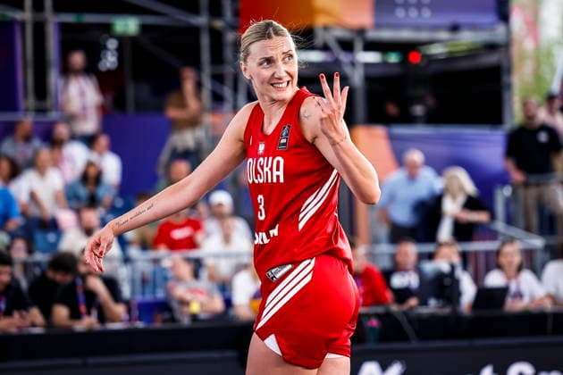 Basketball, FIBA 3x3 WM in Warschau, Frauen, Polen - Aserbaidschan #2 WARSZAWA 03.06.2026 KOSZYKOWKA 3X3 MISTRZOSTWA SWIATA AZERBEJDZAN - POLSKA WORLD CUP BASKETBALL 3X3 2026 AZERBAIJAN - POLAND NZ weronika telenga, FOT. TOMASZ SOKOLOWSKI 058SPORT.PL NEWSPIX.PL --- newspix.pl 