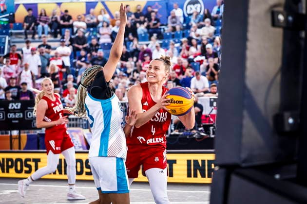 Basketball, FIBA 3x3 WM in Warschau, Frauen, Polen - Aserbaidschan #2 WARSZAWA 03.06.2026 KOSZYKOWKA 3X3 MISTRZOSTWA SWIATA AZERBEJDZAN - POLSKA WORLD CUP BASKETBALL 3X3 2026 AZERBAIJAN - POLAND NZ anna pawlowska, FOT. TOMASZ SOKOLOWSKI 058SPORT.PL NEWSPIX.PL --- newspix.pl 