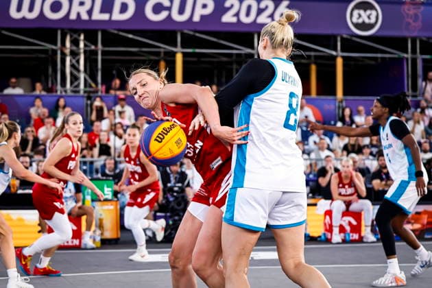 Basketball, FIBA 3x3 WM in Warschau, Frauen, Polen - Aserbaidschan #2 WARSZAWA 03.06.2026 KOSZYKOWKA 3X3 MISTRZOSTWA SWIATA AZERBEJDZAN - POLSKA WORLD CUP BASKETBALL 3X3 2026 AZERBAIJAN - POLAND NZ weronika telenga, FOT. TOMASZ SOKOLOWSKI 058SPORT.PL NEWSPIX.PL --- newspix.pl 