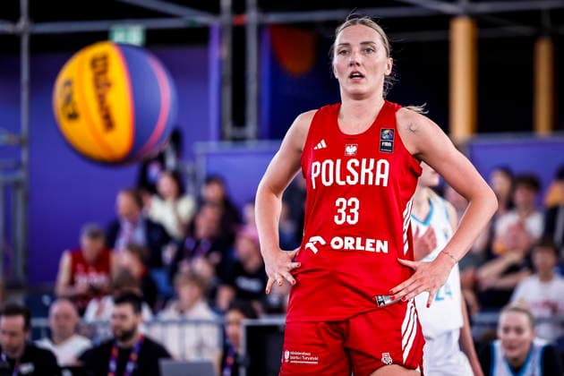Basketball, FIBA 3x3 WM in Warschau, Frauen, Polen - Aserbaidschan #2 WARSZAWA 03.06.2026 KOSZYKOWKA 3X3 MISTRZOSTWA SWIATA AZERBEJDZAN - POLSKA WORLD CUP BASKETBALL 3X3 2026 AZERBAIJAN - POLAND NZ weronika telenga, FOT. TOMASZ SOKOLOWSKI 058SPORT.PL NEWSPIX.PL --- newspix.pl 