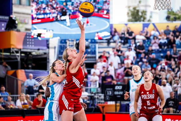 Basketball, FIBA 3x3 WM in Warschau, Frauen, Polen - Aserbaidschan #2 WARSZAWA 03.06.2026 KOSZYKOWKA 3X3 MISTRZOSTWA SWIATA AZERBEJDZAN - POLSKA WORLD CUP BASKETBALL 3X3 2026 AZERBAIJAN - POLAND NZ weronika telenga, FOT. TOMASZ SOKOLOWSKI 058SPORT.PL NEWSPIX.PL --- newspix.pl 