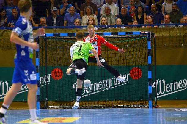 Handball, qualification for the 2nd HBL, EHV Aue - TV Emsdetten