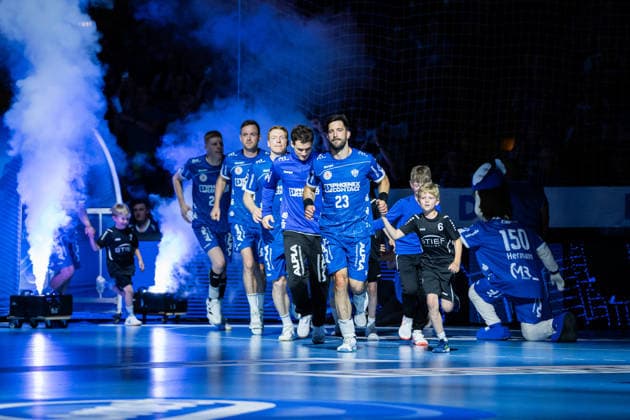 TBV Lemgo Lippe GER vs SC DHfK Leipzig GER , Handball, Daikin Handball Bundesliga, 33 Matchday, 3 6 2026, Season 2025 2026, Lemgo Tim Suton TBV Lemgo Lippe, 23 at the run-in Lemgo Phoenix Contact Arena Germany