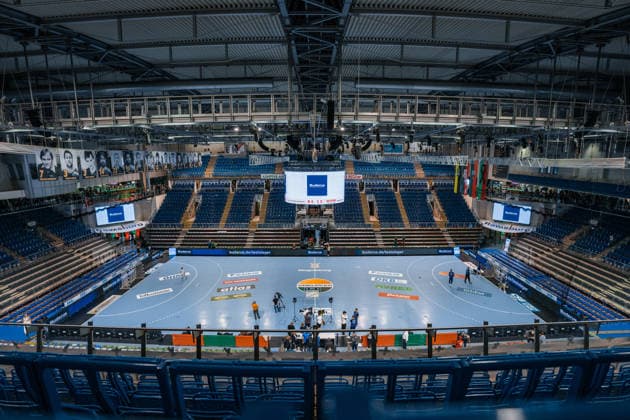 Germany HBL DAIKIN Handball Bundesliga 2025 2026, 33 Matchday SC Magdeburg vs VfL Gummersbach GETEC Arena Magdeburg Sports venue Copyright: xTomxLauruschkatx