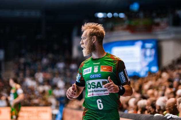 Germany HBL DAIKIN Handball Bundesliga 2025 2026, 33 Matchday SC Magdeburg vs VfL Gummersbach GETEC Arena Magdeburg Matthias Musche SC Magdeburg, 6 Single image Copyright: xTomxLauruschkatx