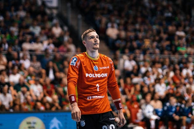 Germany HBL DAIKIN Handball Bundesliga 2025 2026, 33 Matchday SC Magdeburg vs VfL Gummersbach GETEC Arena Magdeburg Dominik Kuzmanovic VfL Gummersbach, 1 single image Copyright: xTomxLauruschkatx