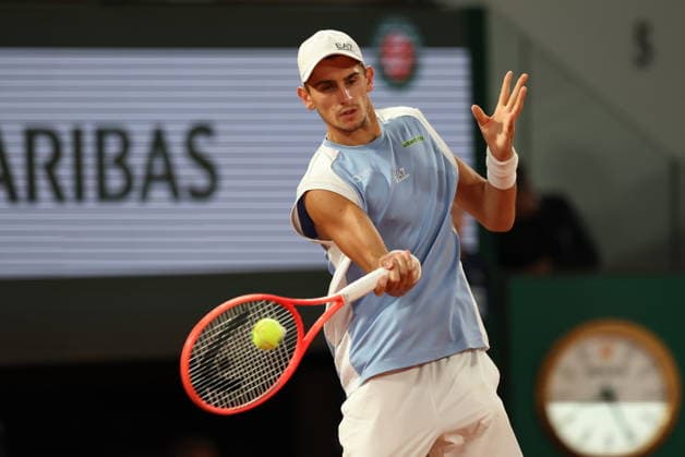 ROLAND GARROS 2026 Thierry Larret MAXPPP - PARIS (75) 03 06 2026 Thierry Larret Maxppp. Tennis. Roland Garros 2026. Internationaux de France de tennis. Stade Roland Garros, Paris (75). Le 3 Juin. Court Philippe CHATRIER : Matteo BERRETINI (ITA) vs Matteo ARNALDI (ITA). PARIS (75) STADE ROLAND GARROS PARIS ILE DE FRANCE FRANCE  Copyright: xMAXPPPxThierryxLarretx TLR202606032083 TLR202606032083