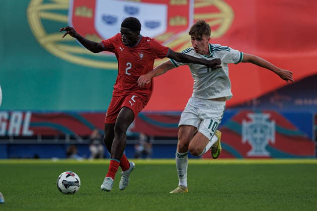 Football, U21, Test match, Portugal - Northern Ireland