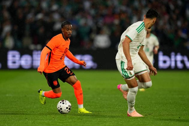 Fußball, Testspiel, Niederlande - Algerien #2 International Friendly, Länderspiel, Nationalmannschaft The Netherlands v Algeria Rotterdam - Crysencio Summerville of The Netherlands during an International Friendly match between The Netherlands and Algeria at De Kuip on 3 June 2026 in Rotterdam, The Netherlands. (VK Sportphoto Danny de Groot) Copyright: xDannyxdexGrootx