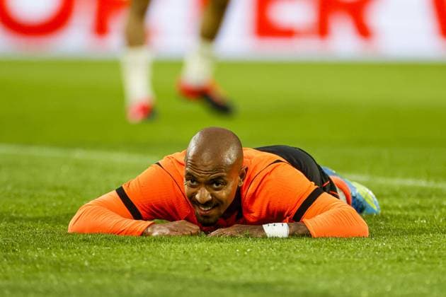 Fußball, Testspiel, Niederlande - Algerien #2 ROTTERDAM , 03-06-2026 , Stadium Feijenoord de Kuip , season 2025 2026 , FIFA International football , friendly match between The Netherlands and Algeria , picture shows Netherlands player Donyell Malen Netherlands - Algeria (friendly)  x204133944x Copyright: