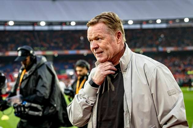 ROTTERDAM National coach Ronald Koeman of the Netherlands during the 2026 World Cup friendly match between the Netherlands and Algeria at Stadium De Kuip on June 3, 2026, in Rotterdam, the Netherlands Photo by Stefan Koops EYE4IMAGES DeFodi Images