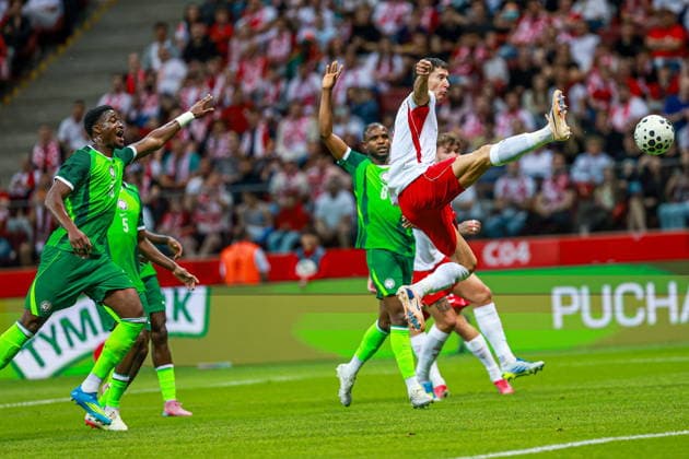 Fußball, Testspiel, Polen - Nigeria #3 03.06.2026 WARSZAWA - PGE NARODOWY PILKA NOZNA (FOOTBALL) MECZ TOWARZYSKI REPREZENTACJI NARODOWYCH ( International Friendly, Länderspiel, Nationalmannschaft GAME ) MECZ POLSKA - NIGERIA ( GAME POLAND - NIGERIA ) NZ ROBERT LEWANDOWSKI FOTO LUKASZ GROCHALA CYFRASPORT NEWSPIX.PL --- newspix.pl 